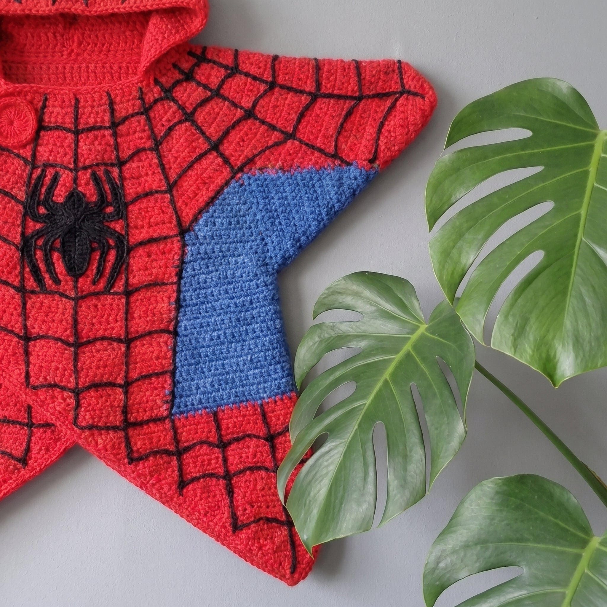 Superhero Spider Baby Star Wrap – Digital Crochet Pattern