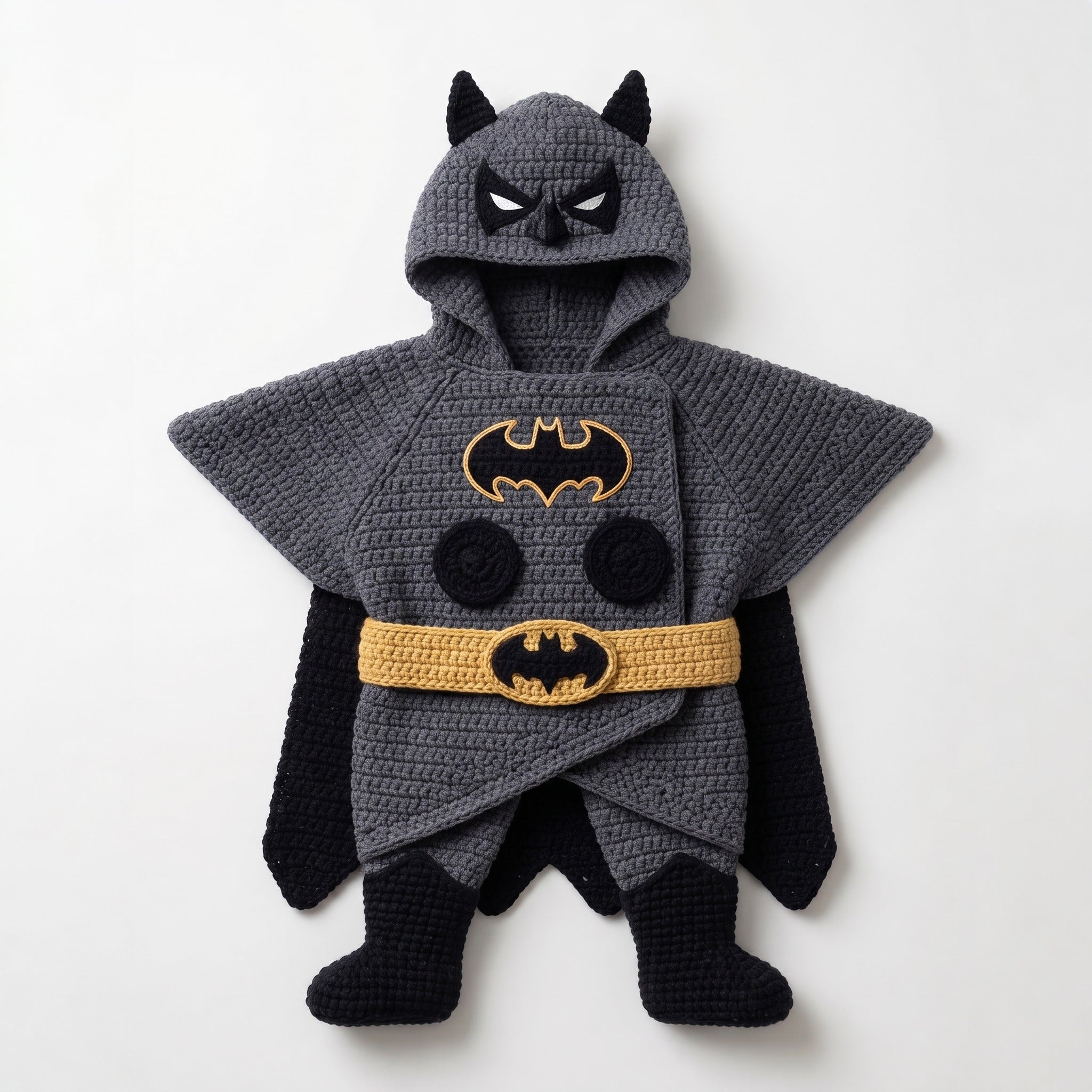 Crochet Batman Baby Star Wrap