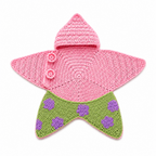 Crochet Green Monster Baby Star Wrap