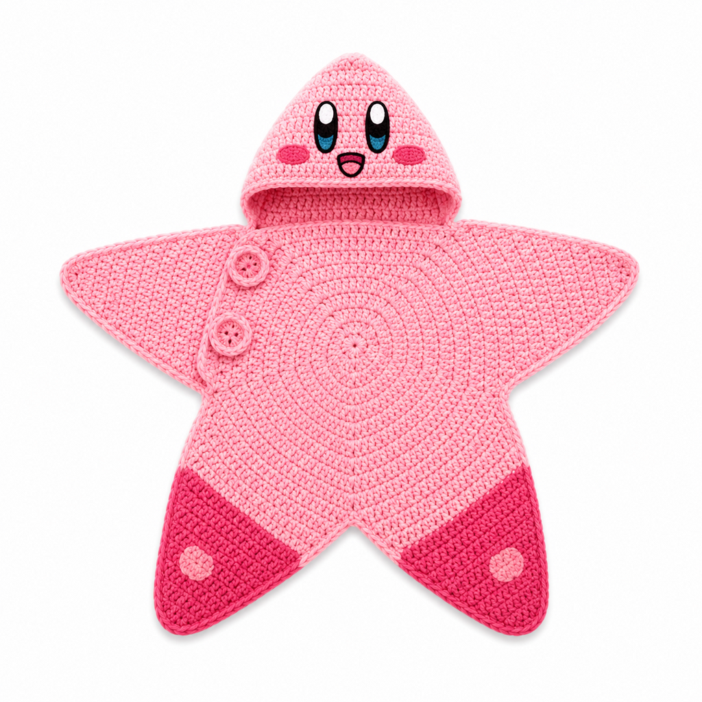Crochet Kirby Baby Star Wrap
