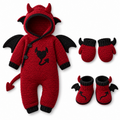 Crochet Little Devil Baby Romper