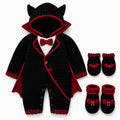 Crochet Little Vampire Baby Romper