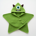 Crochet Mike Wazowski Baby Star Wrap