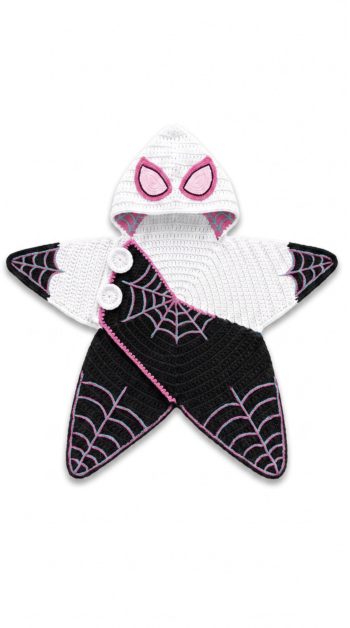Crochet Spider-Gwen Baby Star Wrap