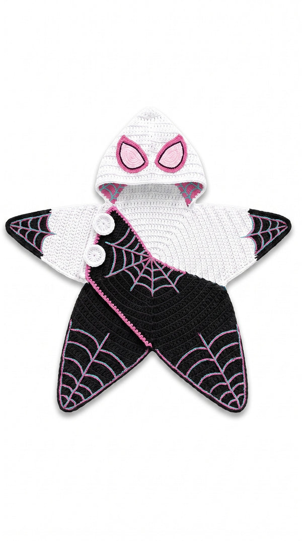 Crochet Spider-Gwen Baby Star Wrap