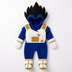 Crochet Vegeta Baby Romper