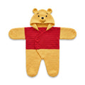 Crochet Winnie the Pooh Baby Star Wrap