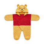 Crochet Winnie the Pooh Baby Star Wrap